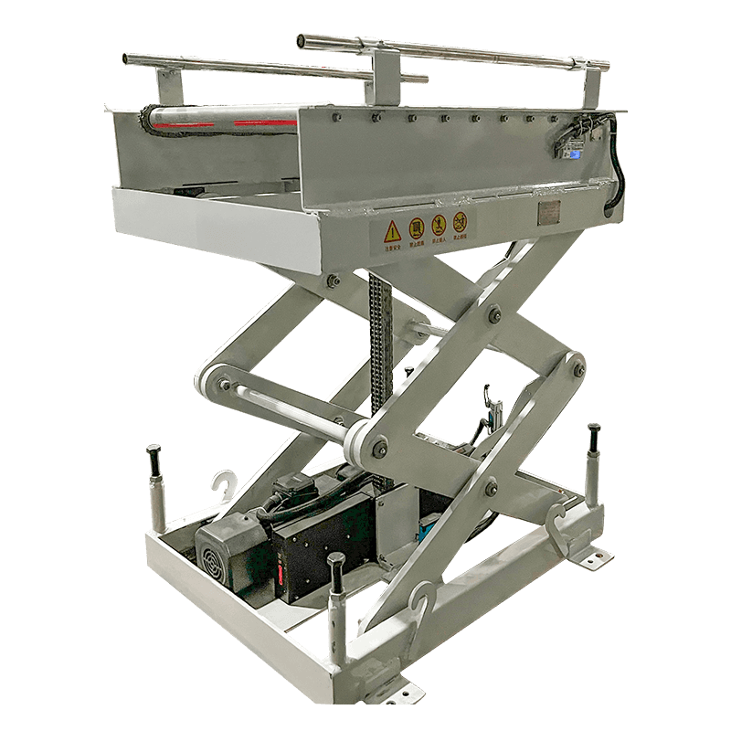 Double fastener rigid chain lifter